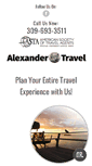 Mobile Screenshot of alexander-travel.com